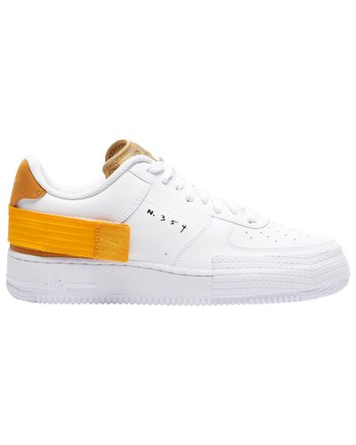 nike air force 1 type yellow