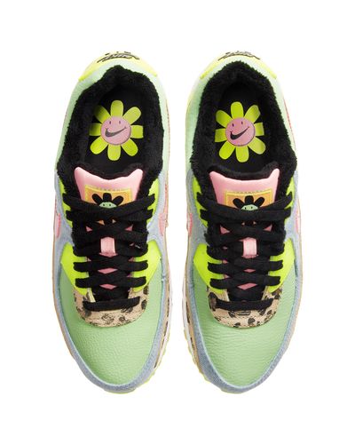 Nike Denim Air Max 90 Lx - Shoes in Green | Lyst