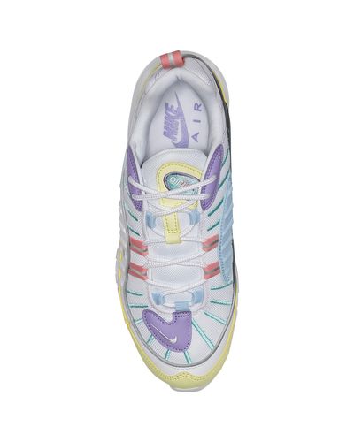 Nike Synthetic Pastel Air Max 98 Trainers in Green (White) | Lyst