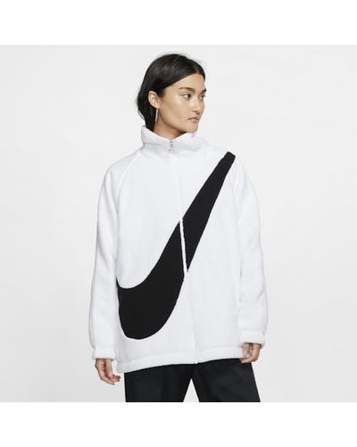 nike swoosh fleece jacke