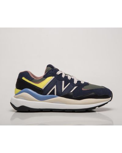New balance suede xc-72 lunar new year sneakers in black for men New Balance 57/40 in Blue | Lyst