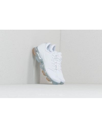 nike air vapormax gs Nike Rubber Air Vapormax (gs) White/ White- Metallic Silver - Lyst