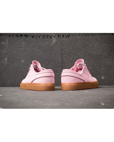 Nike Suede Zoom Stefan Janoski Elemental Pink/ Elemental Pink for Men | Lyst