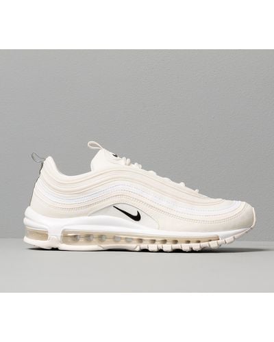 nike air max 97 sail white black