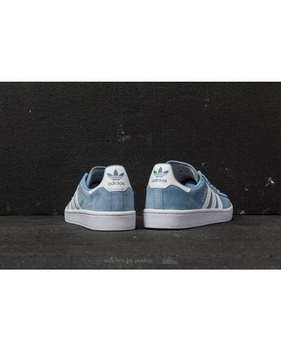MÃ¤nner adidas Campus Ash Blue/ Ftw White/ Ftw White