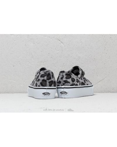 vans authentic platform leopard