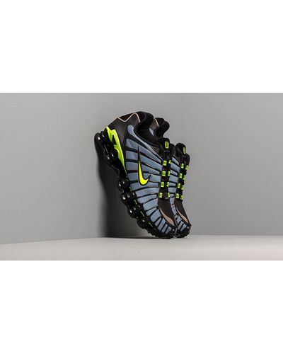 Nike Shox Tl Thunderstorm/ Volt-black in Blue for Men - Lyst