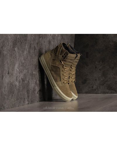 supra skytop olive