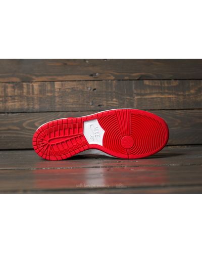 Nike Leather Sb Zoom Dunk High Pro University Red/ University Red for Men |  Lyst