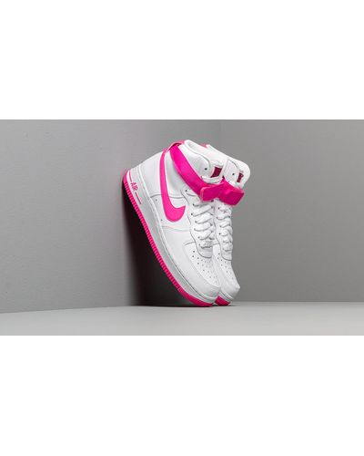 Nike Wmns Air Force 1 High Basketball Shoes in White | Lyst