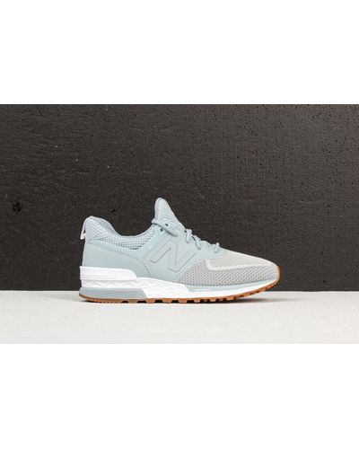 New Balance Rubber 574 Light Slate | Lyst