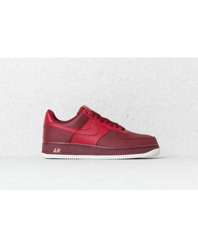 nike air force 1 07 white team red