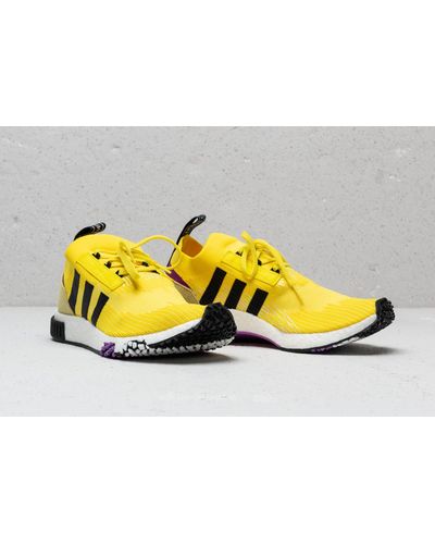 adidas nmd racer primeknit yellow
