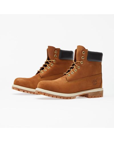 Timberland Waterproof 6-inch Premium Boot Rust Orange in Brown for Men |  Lyst