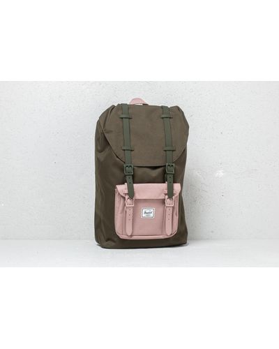 forest green herschel backpack