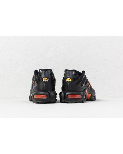 nike tn black orange