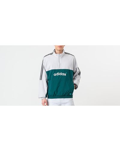 adidas Originals Synthetic Adidas Archive Woven Track Top Light Solid Grey  in Gray for Men - Lyst