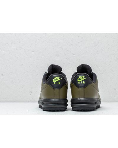 nike lunar force 1 duckboot olive green