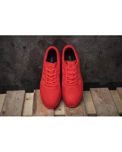 adidas Originals Rubber Adidas Los Angeles Core Red/ Core Red/ Core Red for  Men - Lyst