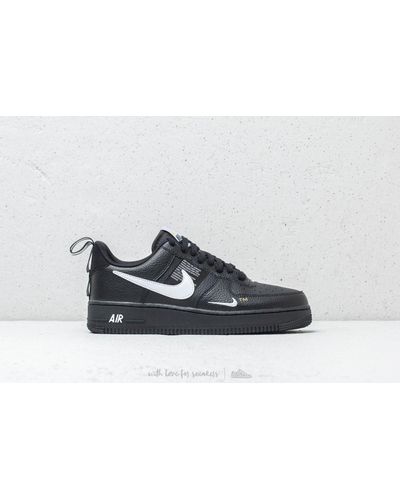 air force 1 utility trainers black white black tour yellow