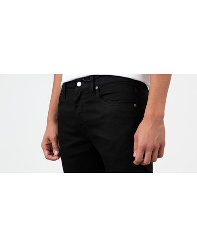 levi's 512 black stretch