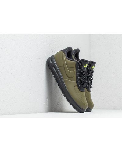 nike lunar force 1 duckboot olive green