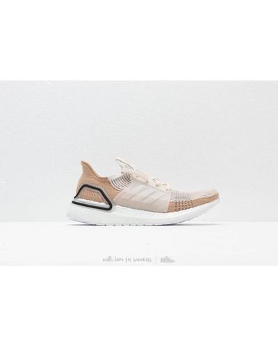Lyst - adidas Originals Adidas Ultraboost 19 W Chalk White/ Pale Nude/ Core Black in White