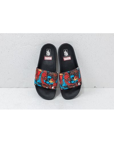 spiderman slides vans