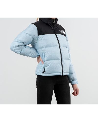The North Face 1996 Retro Nuptse Jacket Angel Falls Blue Lyst