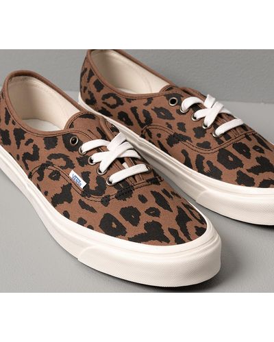 vans authentic 44 dx leopard