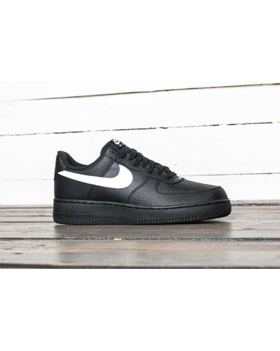 Nike Leather Air Force 1 '07 Black 