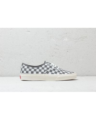 marshmallow checkered vans
