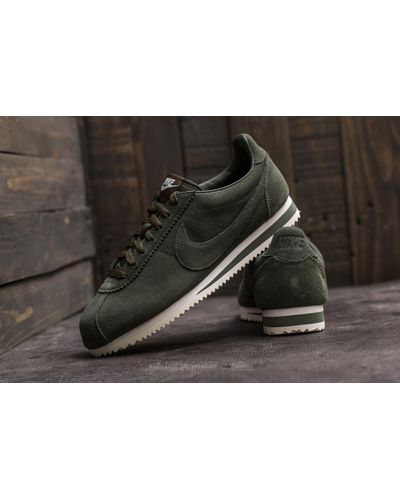 nike cortez khaki mens