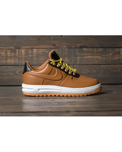 nike lunar force 1 duckboot brown