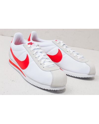 nike cortez nylon red