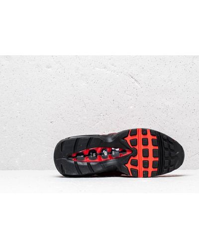 nike air max 95 - mens habanero red/white/university red