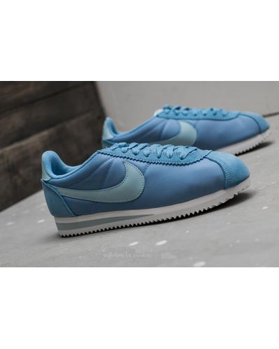 Nike Synthetic Wmns Classic Cortez Nylon December Sky/ Light Armory Blue -  Lyst