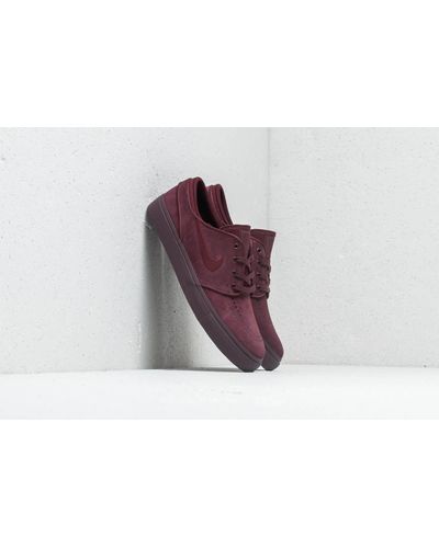 nike stefan janoski burgundy
