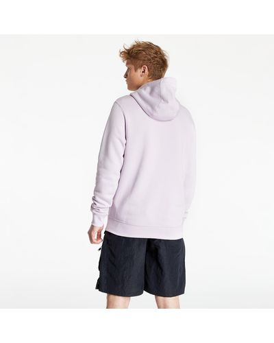 nike club fleece hoodie purple