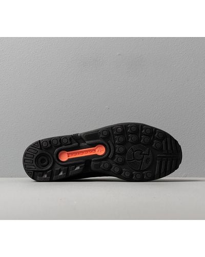 adidas zx flux black and orange