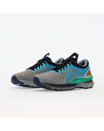Asics Fn1-s Gel-nimbus 22 Stone Grey/ Pure Gold for Men | Lyst