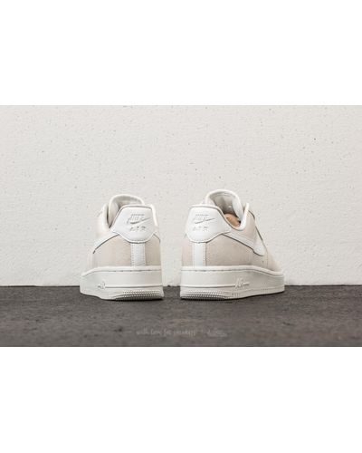 Nike Leather Air Force 1 ́07 Premium Wmns Light Bone/ Metallic Summit White  for Men - Lyst