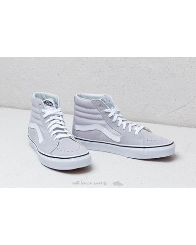 gray dawn high top vans