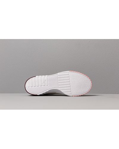 PUMA Cali Remix Wn S Pastel Parchment-bridal Rose in Brown | Lyst