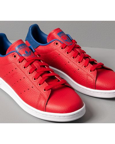 adidas stan smith red