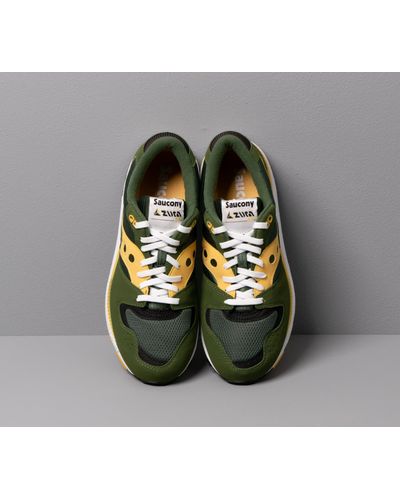 saucony azura green yellow