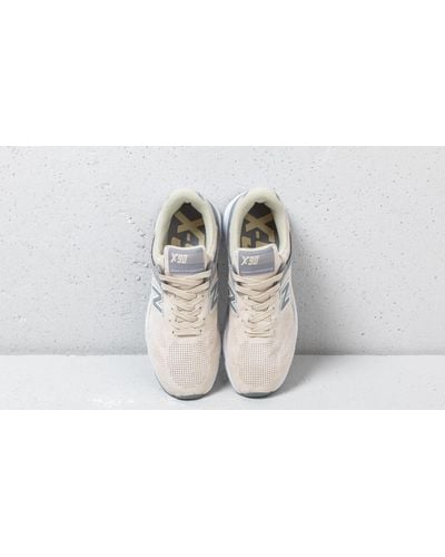 New Balance Suede New Balance X-90 Shoes in Brown (White) | Lyst