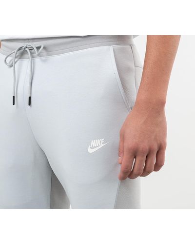 nike tech grey and white