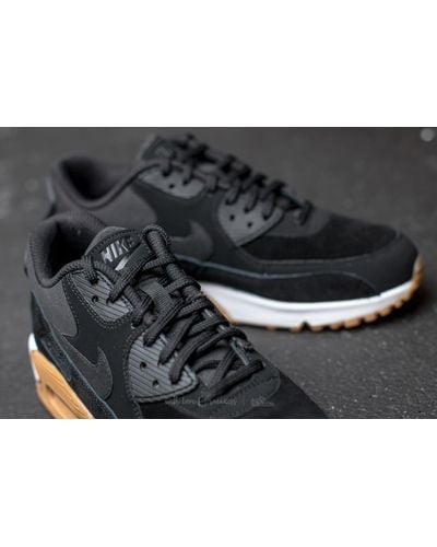 air max 90 black gum sole