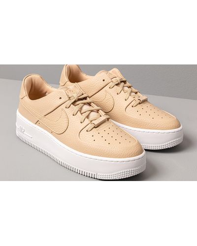 Nike W Air Force 1 Sage Low 2 Desert Ore/ Desert Ore-white in Brown - Lyst